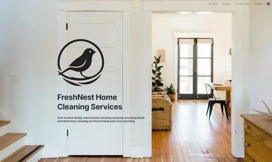 Screenshot of FreshNest App